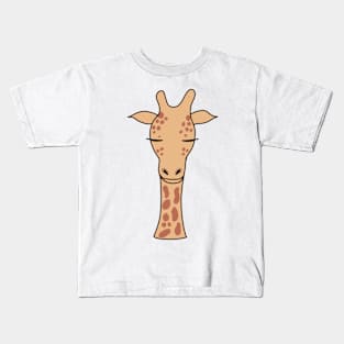 Cute Giraffe Design Kids T-Shirt